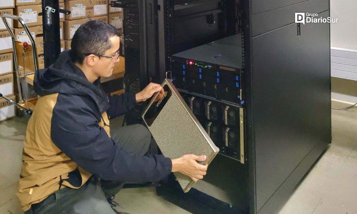 Supercomputador "Patagón" pone a la UACh a la vanguardia del procesamiento computacional en el país