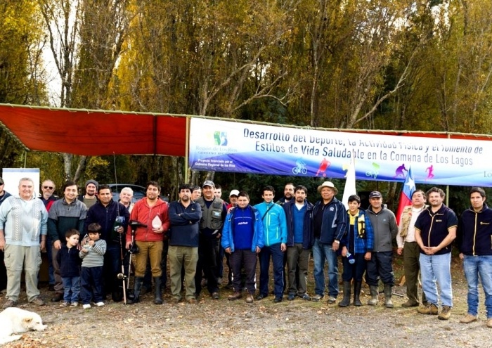 Con excelente convocatoria se realizó segundo encuentro de pesca deportiva en Lago Riñihue