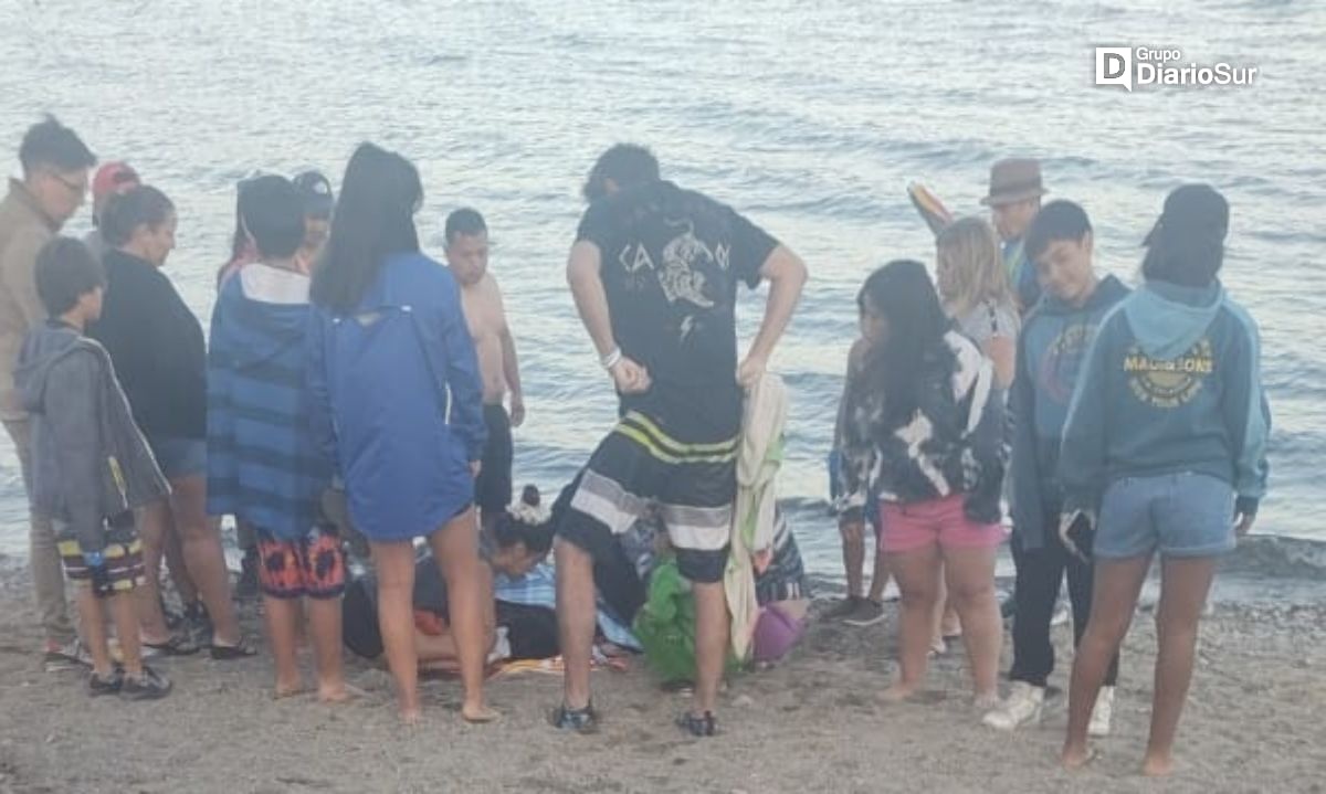 Menor fue rescatado con síntomas de ahogamiento en playa Coique