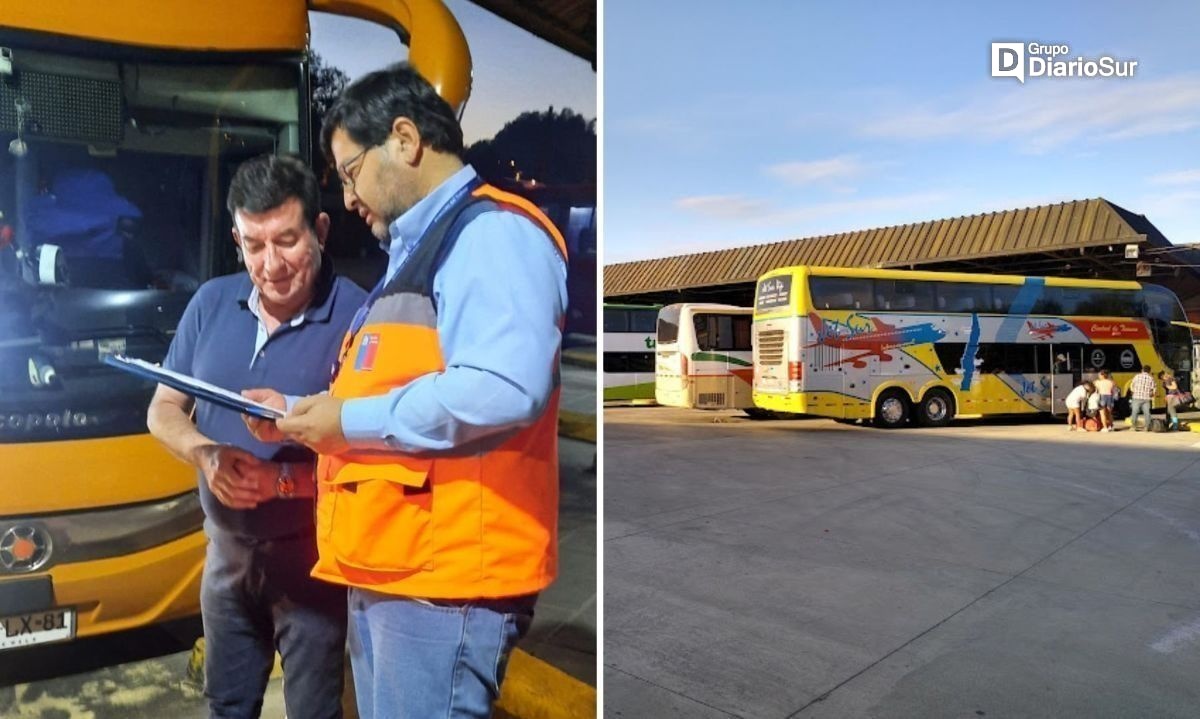 Semana Santa: Dirección del Trabajo aplicó tres multas a buses interurbanos en Los Ríos