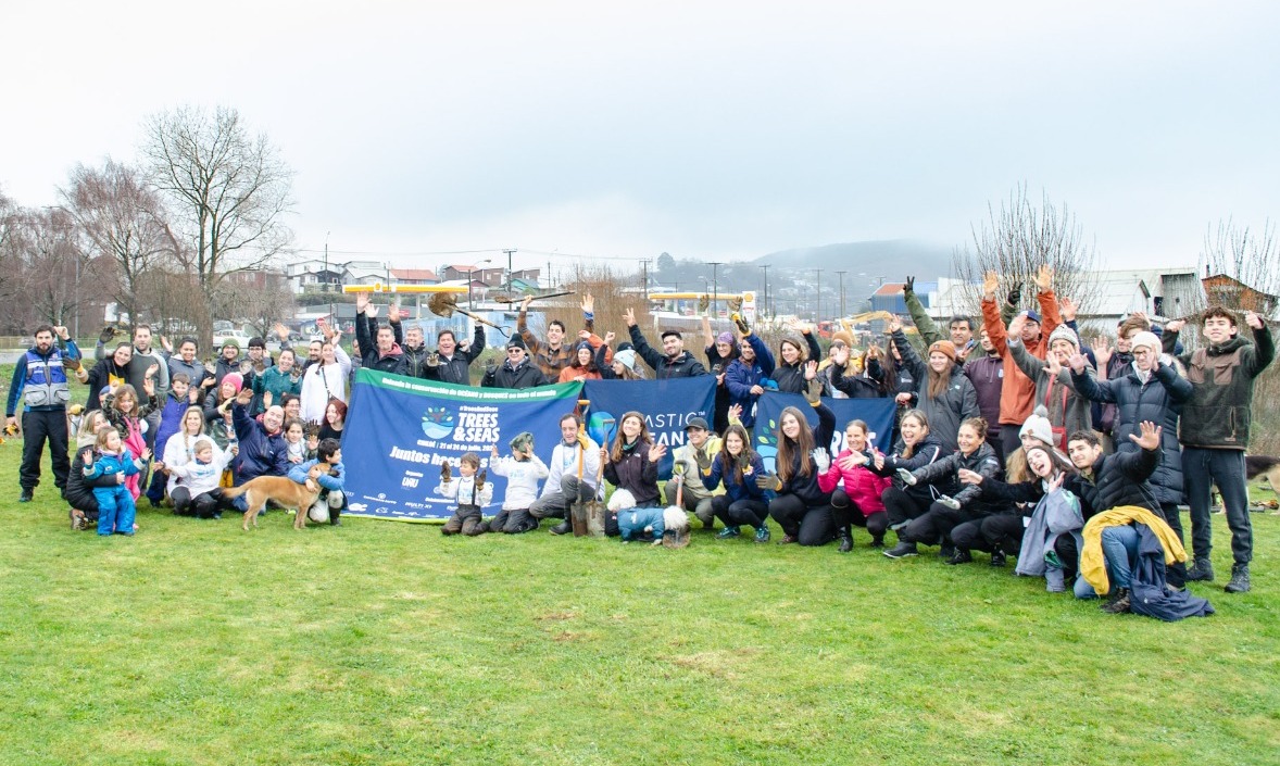 Festival Trees & Seas en Chiloé recogió 750 kilos de residuos desde playas y plantó 15 mil árboles