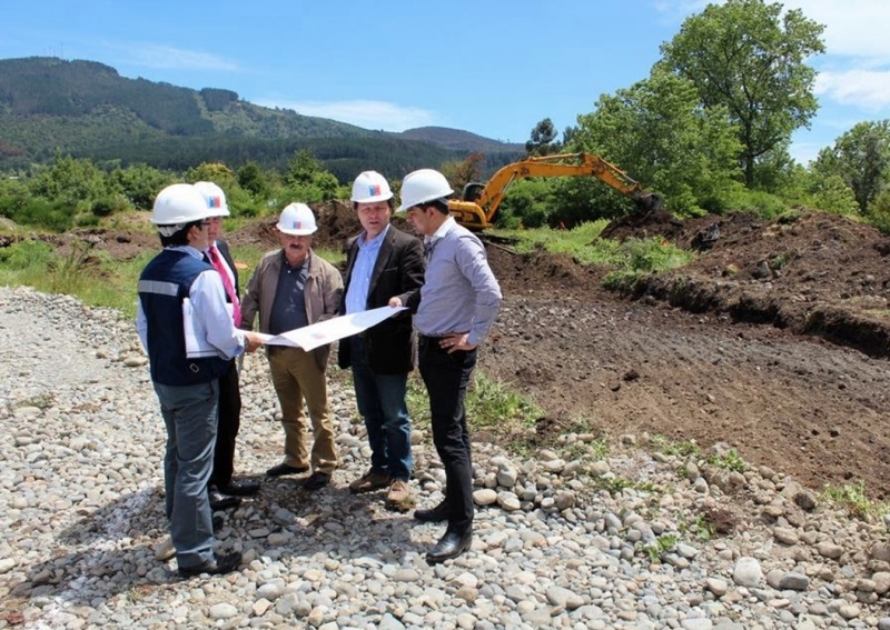 Iniciaron obras de instalación de puente mecano en Los Lagos