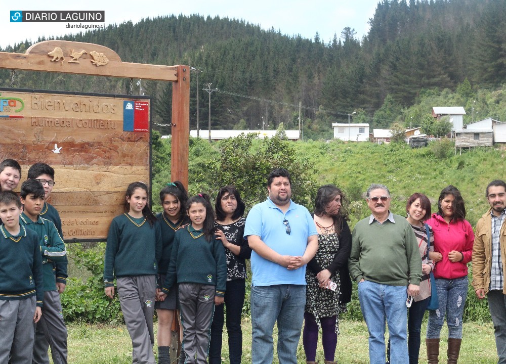 Vecinos de población Collilelfu culminan proyecto asociado al Humedal del sector