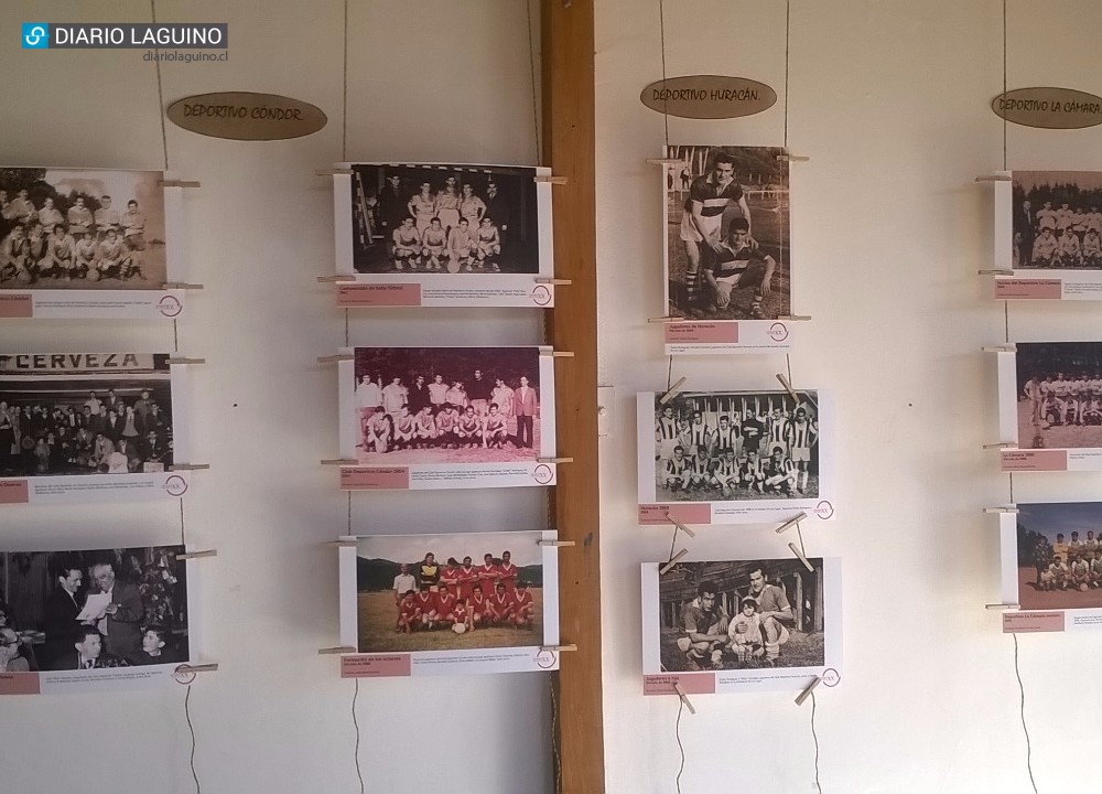 Biblioteca de Los Lagos ofreció a la comunidad la muestra fotográfica “Historias de Fútbol”