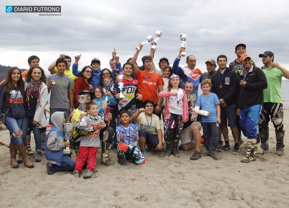 Espectacular competencia de Enduro se realizó en Caunahue 