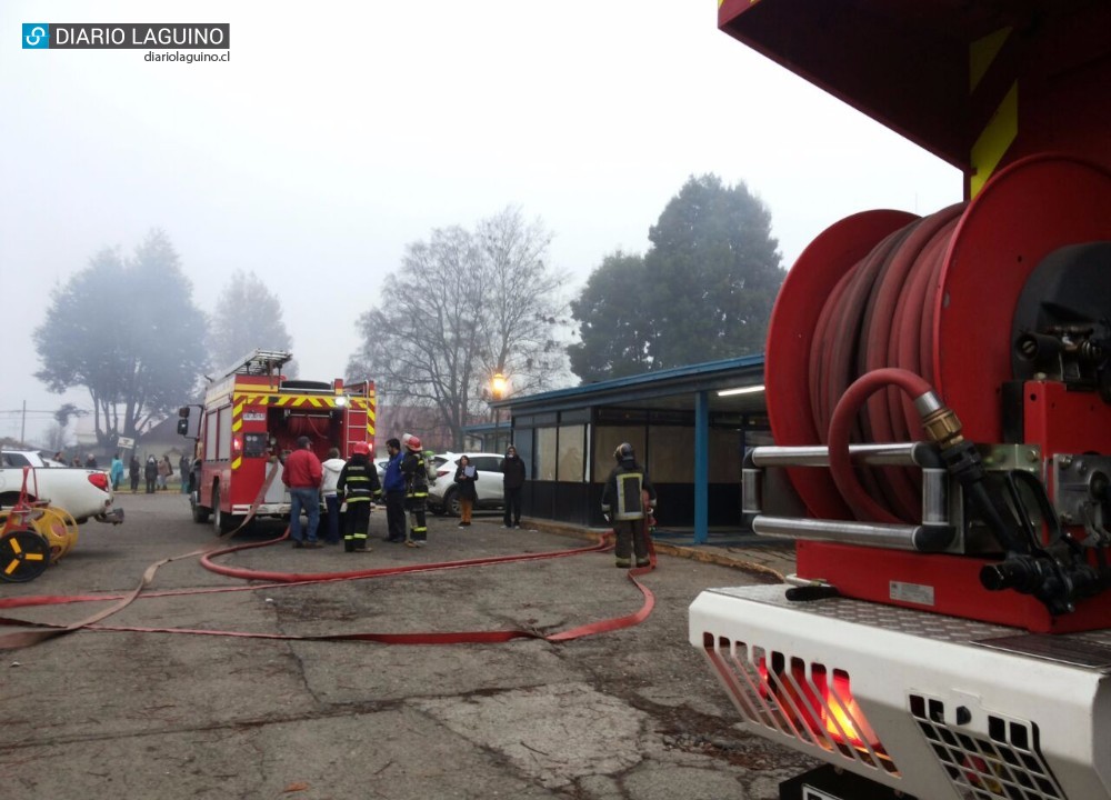 Simulacro de incendio en hospital dejó lecciones aprendidas a voluntarios de bomberos