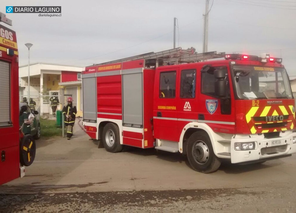 Alarma de bomberos por fuga de gas en jardín infantil "Pasitos"