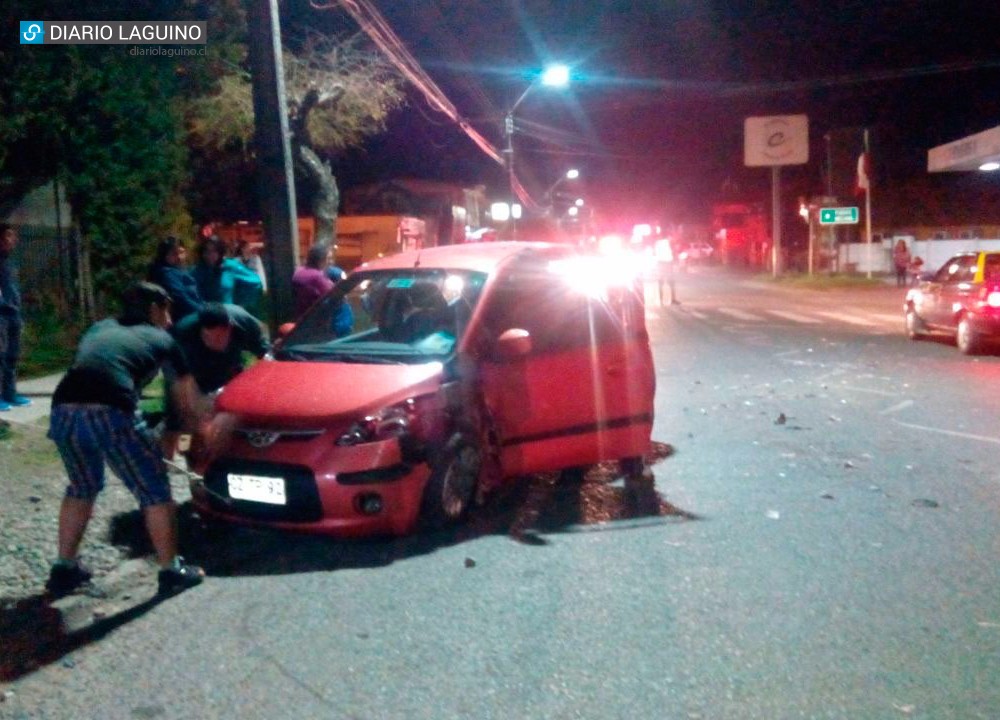 Taxista que causó colisión en Los Lagos conducía en estado de ebriedad