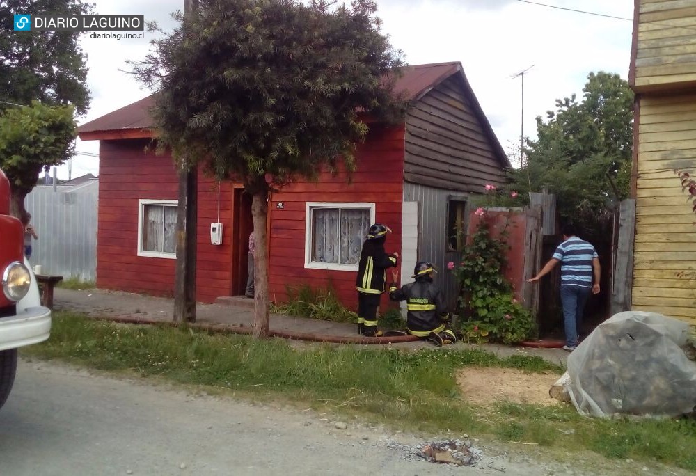 Bomberos de Antilhue controló incendio de una vivienda en Antilhue