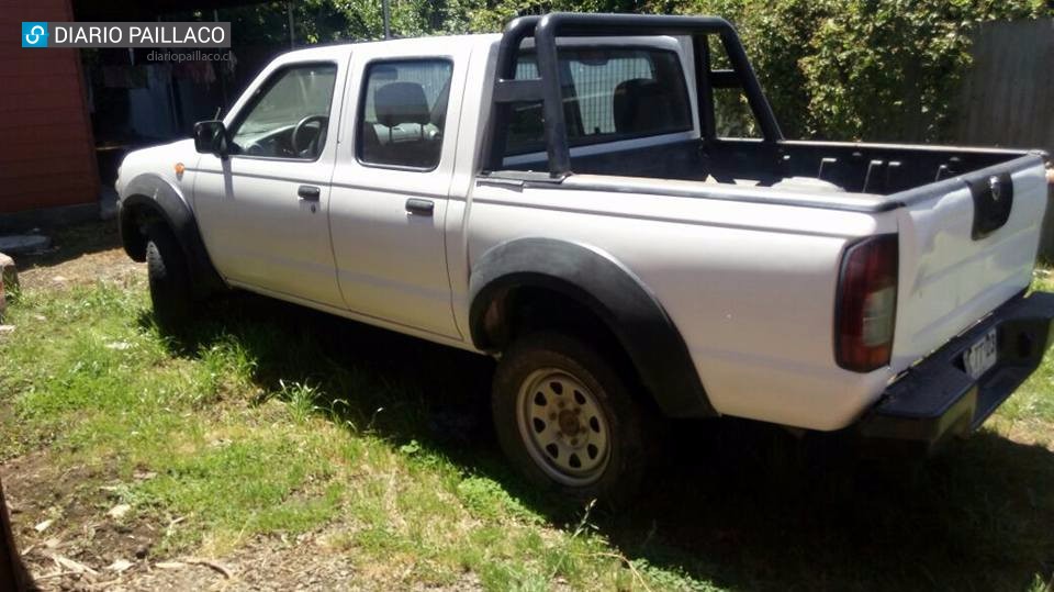Buscan camioneta robada esta madrugada en Paillaco