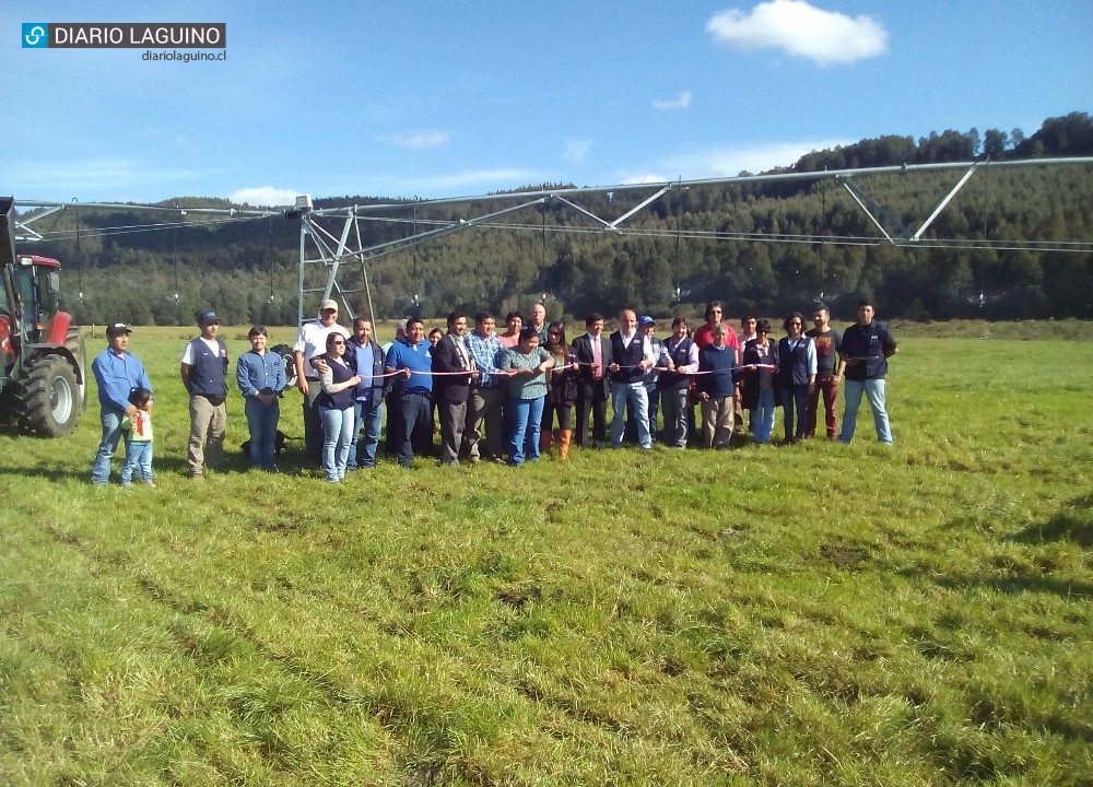 Comunidad indígena Millan Mapu de Los Lagos inauguró sistema de riego