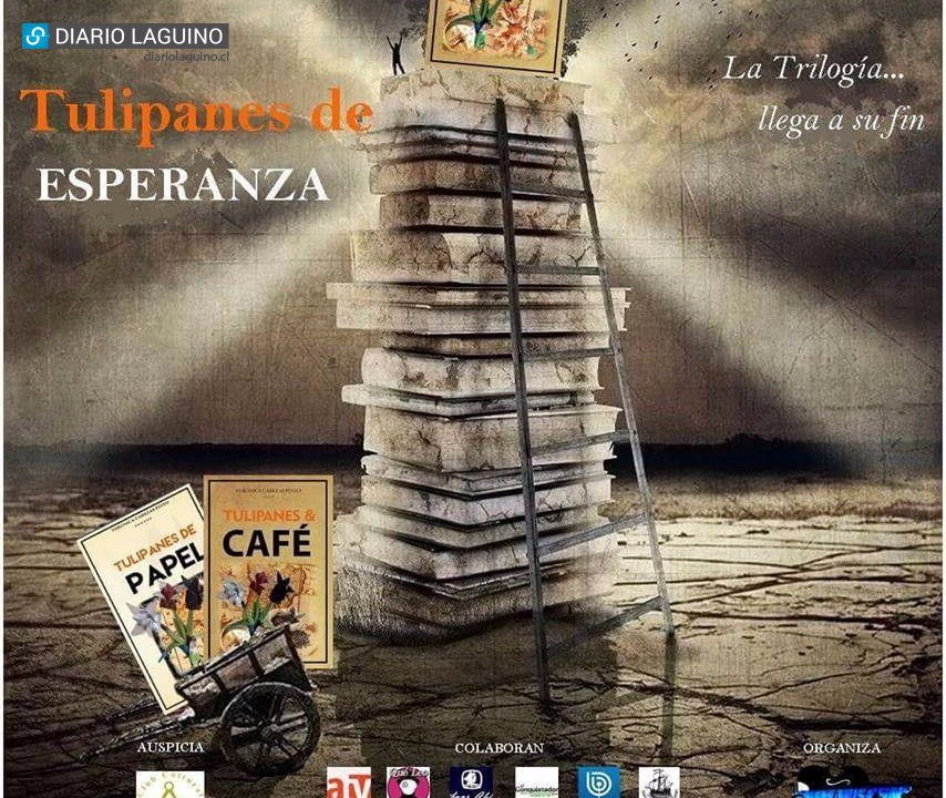 Escritora laguina Veronica Cabezas lanzó novela “Tulipanes de Esperanza”