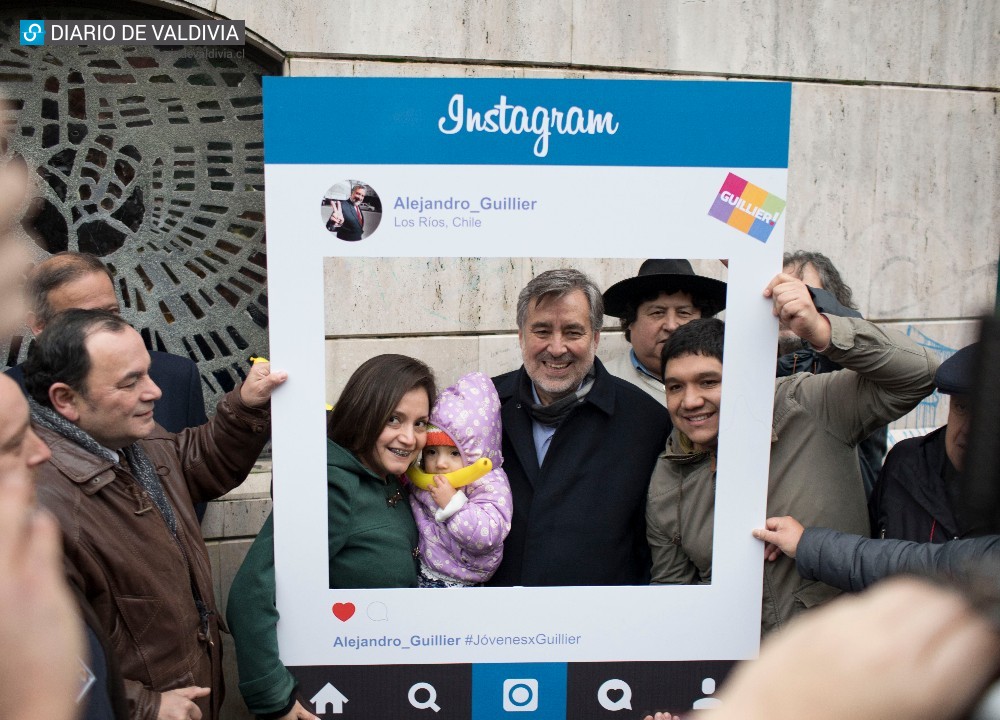 Fotoreportaje de la visita del candidato Alejandro Guillier a Valdivia