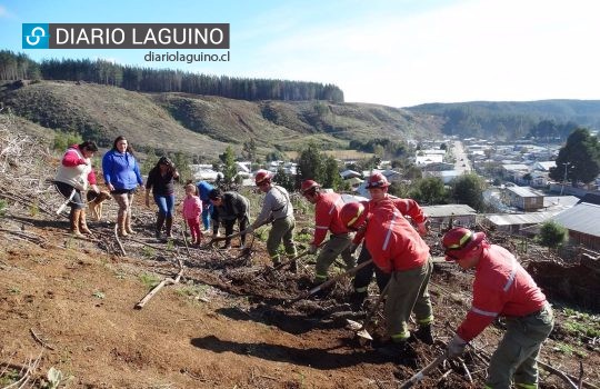 Los Lagos: Vecinos de sector Las Lajas participarán en programa Firewise