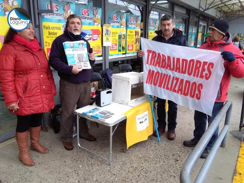 Los Lagos fue la tercera comuna a nivel regional con mayor votación en plebiscito “NO + AFP”