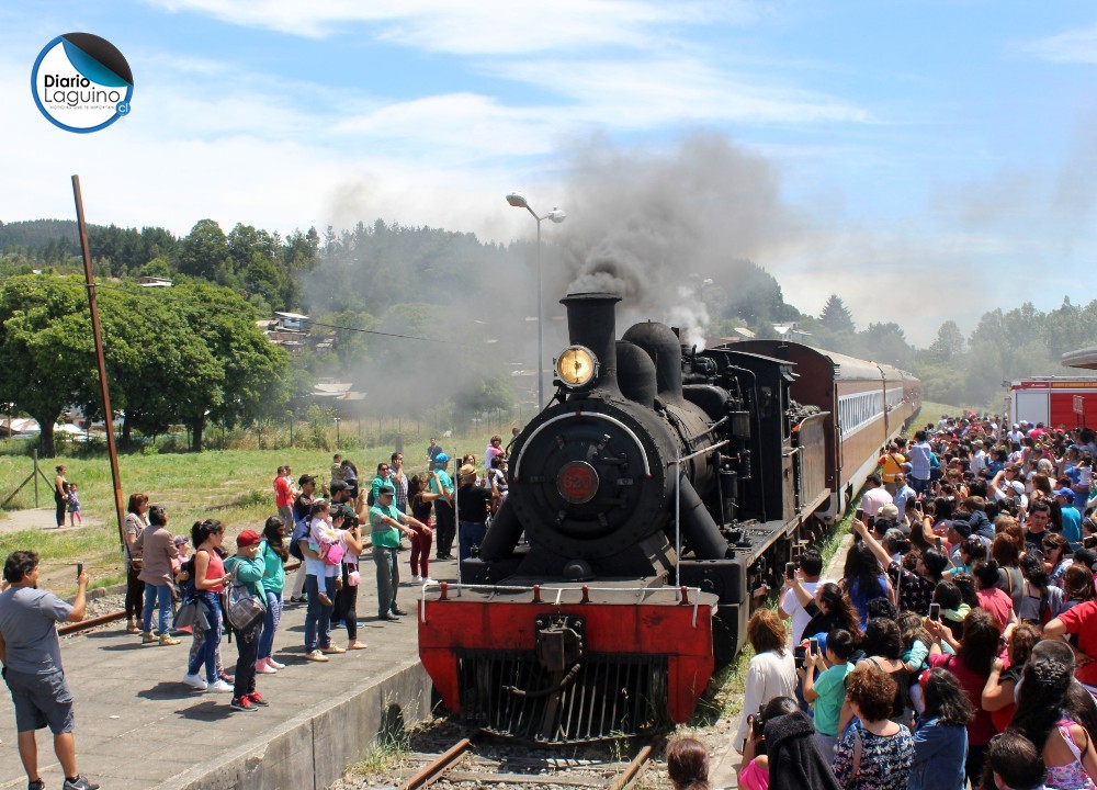 Evalúan positivamente visita del tren turístico a Los Lagos