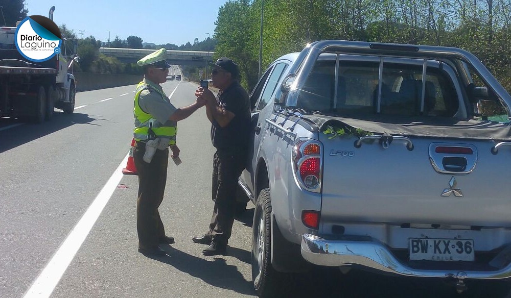 Carabineros de Los Lagos intensifica controles vehiculares en retorno de turistas