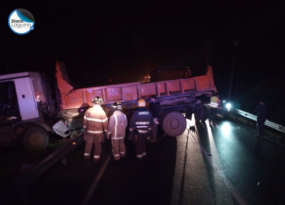 Ruta Los Lagos-Panguipulli interrumpida por accidente