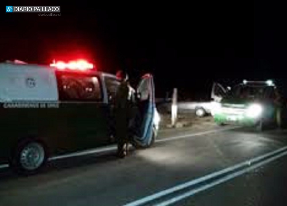 Carabineros de Paillaco busca camioneta sustraída en sector rural de Itropulli