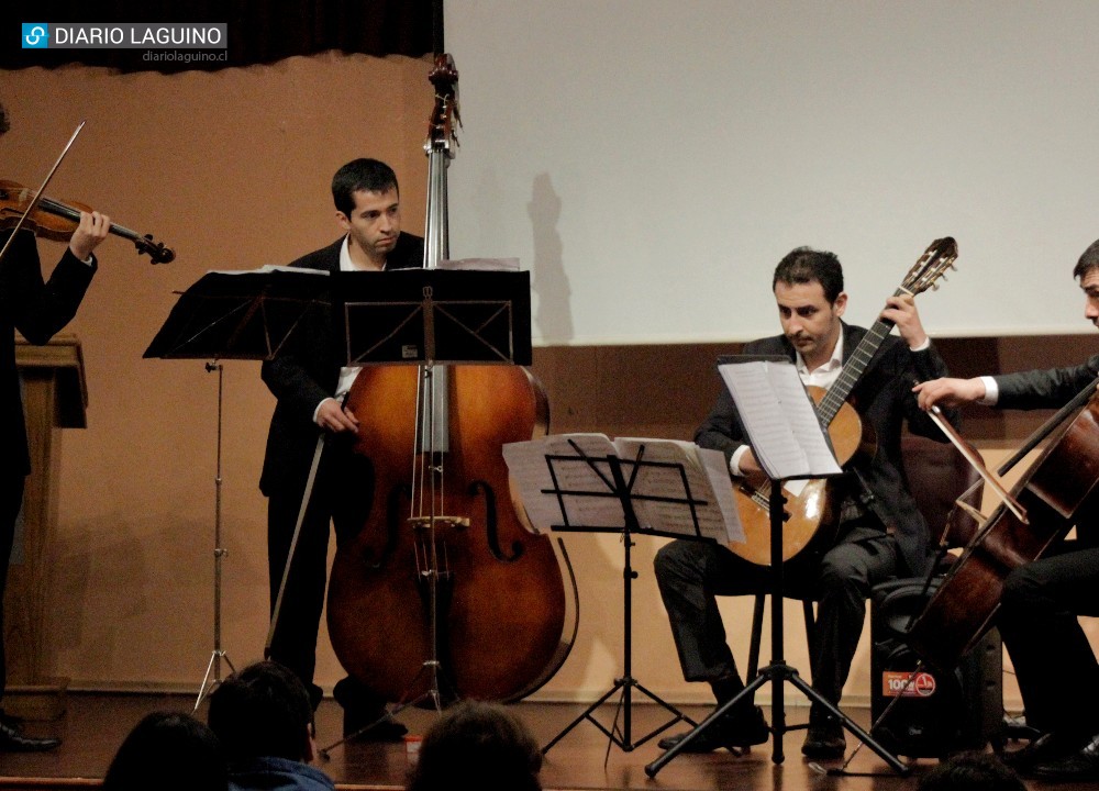 Patagonien Quartett se presentó en Los Lagos como parte de su gira por el país