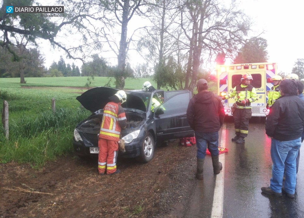 Conocida vecina de Nontuelá sufrió accidente en sector de Lumaco