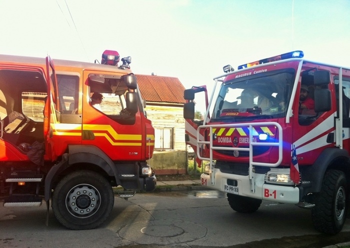 Bomberos de Los Lagos dan inicio a Campaña del Sobre 2014	