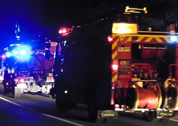 Quema de pastizales en camino de servicio a empresa TEMSA movilizó a bomberos de Los Lagos