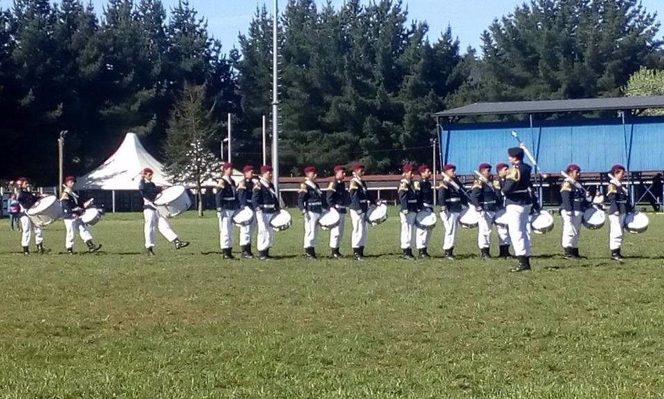 Bandas escolares del país ofrecieron gran espectáculo en Paillaco 