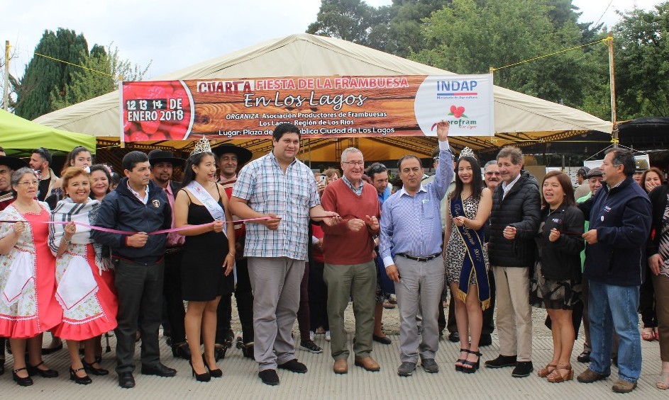 Este viernes abrió sus puertas la Fiesta de la Frambuesa 2018 en Los Lagos