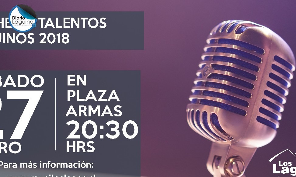 Invitan a compositores y cantantes de Los Lagos  a participar del concurso “Noche de Talentos Laguinos”