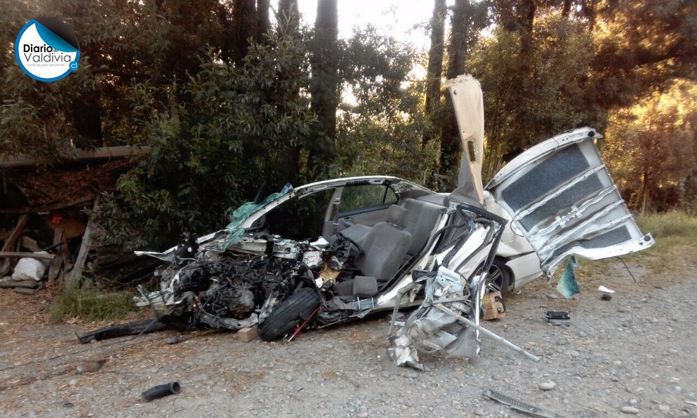 Identifican a víctima de fatal accidente en la ruta Valdivia-Paillaco