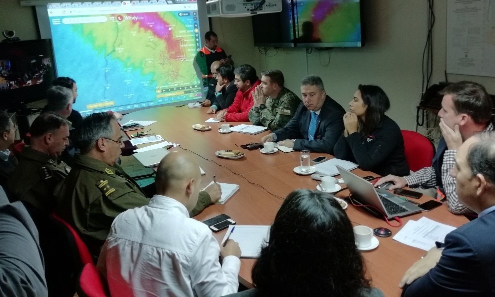 Intendente llamó a tomar medidas de prevención ante primer sistema frontal del año