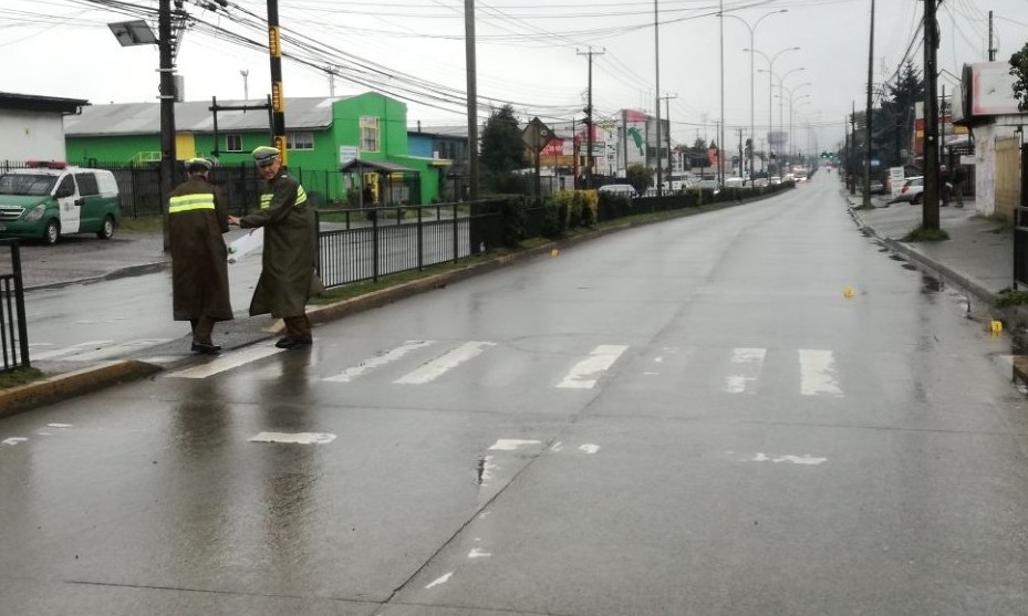 Detuvieron a conductor de grave atropello a una menor en paso peatonal de Valdivia