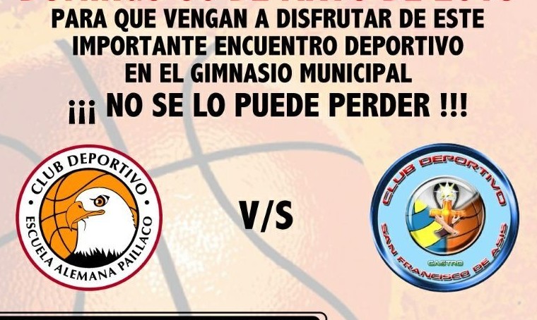 [Liga Saesa] Domingo de Básquetbol en Paillaco