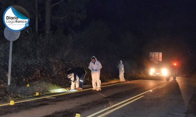 Confirman atropello como causa de muerte de vecino de Lago Ranco