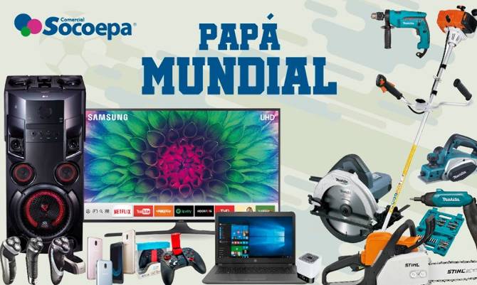 Últimas horas para encontrar el regalo perfecto para tu papá en Comercial Socoepa