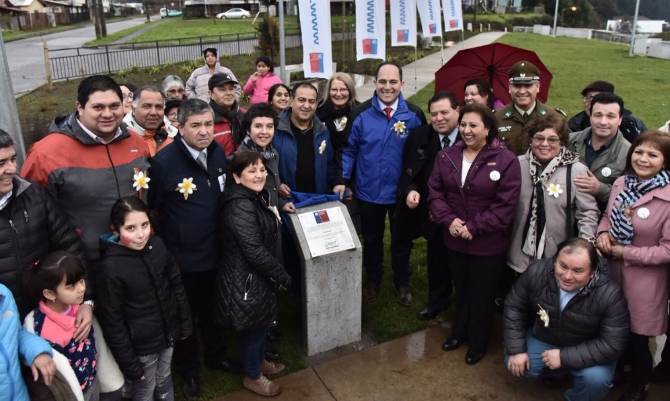 Inauguran obras del barrio Los Bosques que beneficiará a 4 poblaciones laguinas