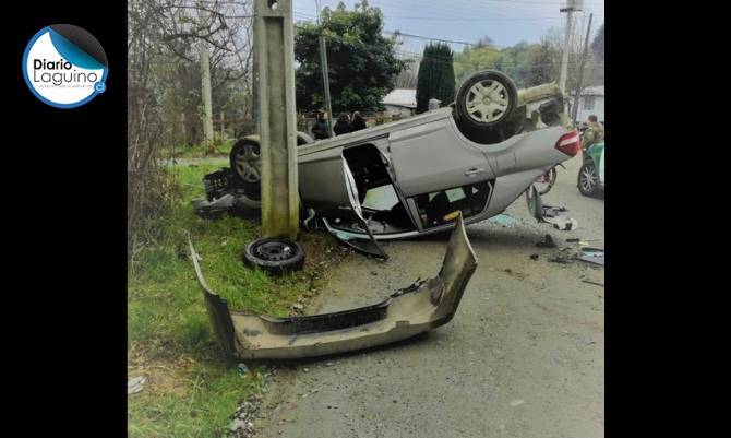 Carabineros detuvo a sujeto que protagonizó accidente en Los Lagos