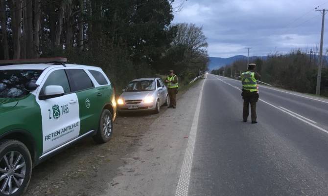 11 detenidos tras operativo de Carabineros en Los Lagos