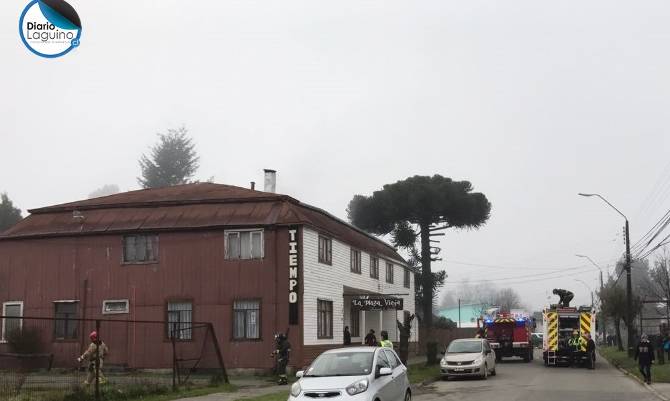 Recalentamiento de cañón en restaurante laguino movilizó a bomberos