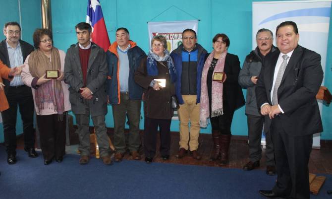 Dirigentes vecinales de la región conmemoraron su día en Los Lagos