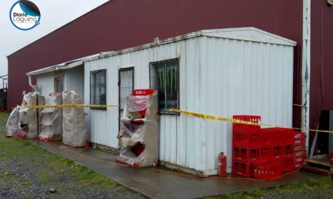 Robaron dinero desde bodega de empresa Coca Cola en Los Lagos