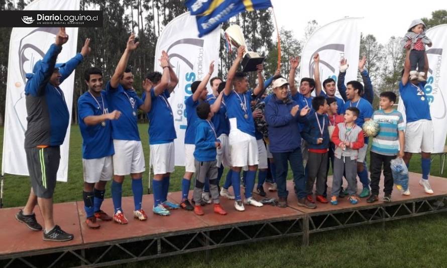 Deportivo Riñihue venció a Popular de Folilco y se quedó con la Copa Fiestas Patrias 2018