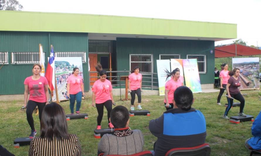 Cesfam de Los Lagos puso en marcha nuevo "Gimnasio de la Salud"