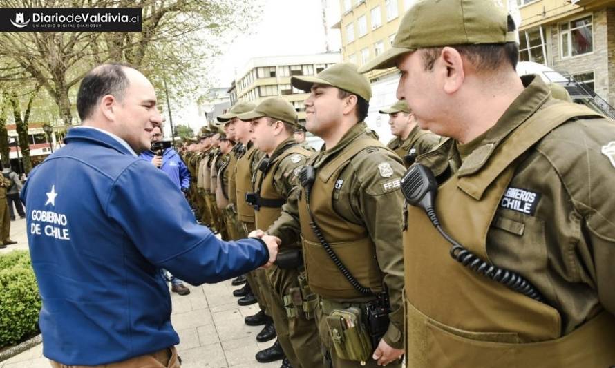 Intendente Asenjo aseguró que acuerdo nacional por seguridad pública marcará hito contra la delincuencia