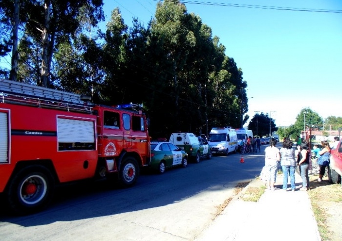 Niña cayó a quebrada en población Nevada de Los Lagos