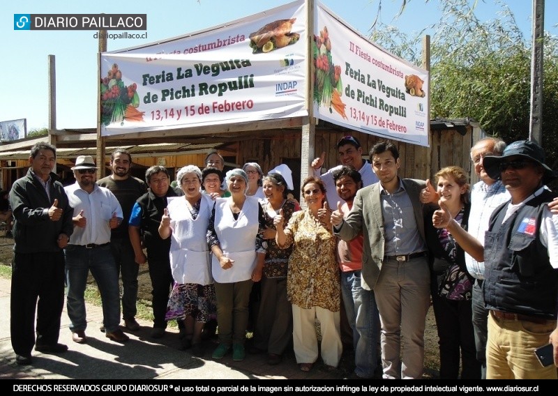 Pichirropulli inauguró la Feria Costumbrista de La Veguita