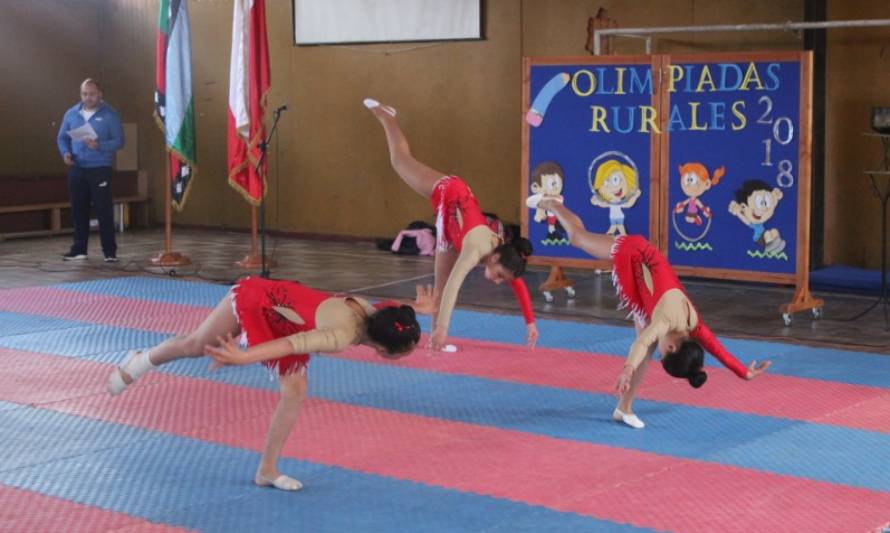 Microcentros realizaron tradicionales Olimpiadas Rurales