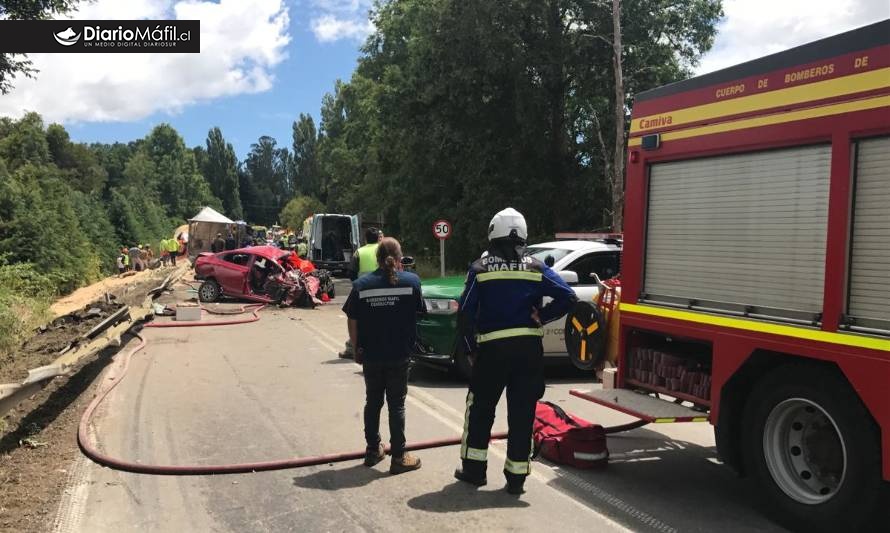 Confirman identidad de fallecidos en tragedia que enluta a la Región de Los Ríos