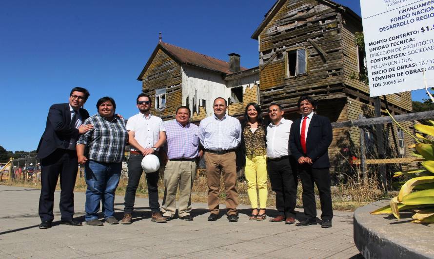 Comienza restauración de histórica Estación Collilelfu en Los Lagos